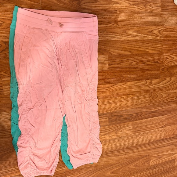 Kids Pink and Green Shorty Longs - Picture 6 of 6